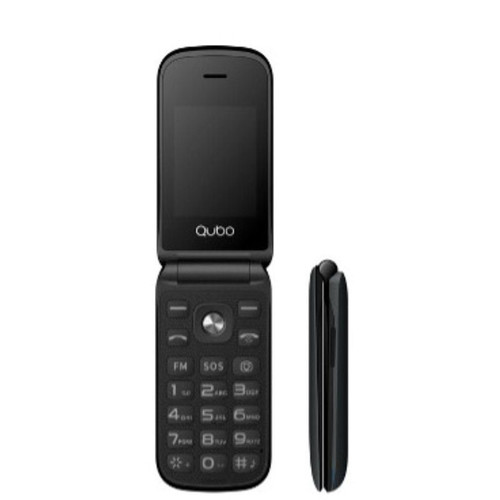 QUBO SENIOR X-209 4G NEGRO / M&Oacute;VIL 2.4"